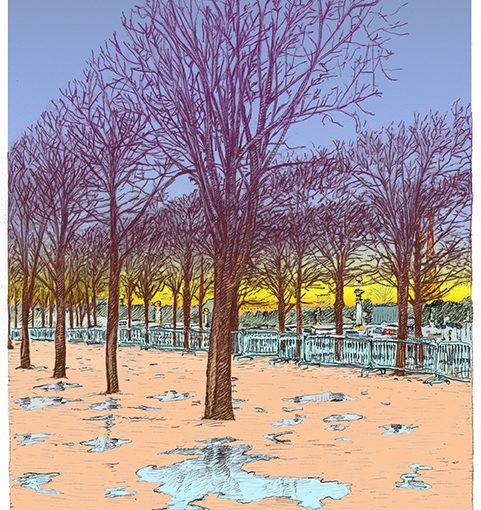 Tuileries gardens