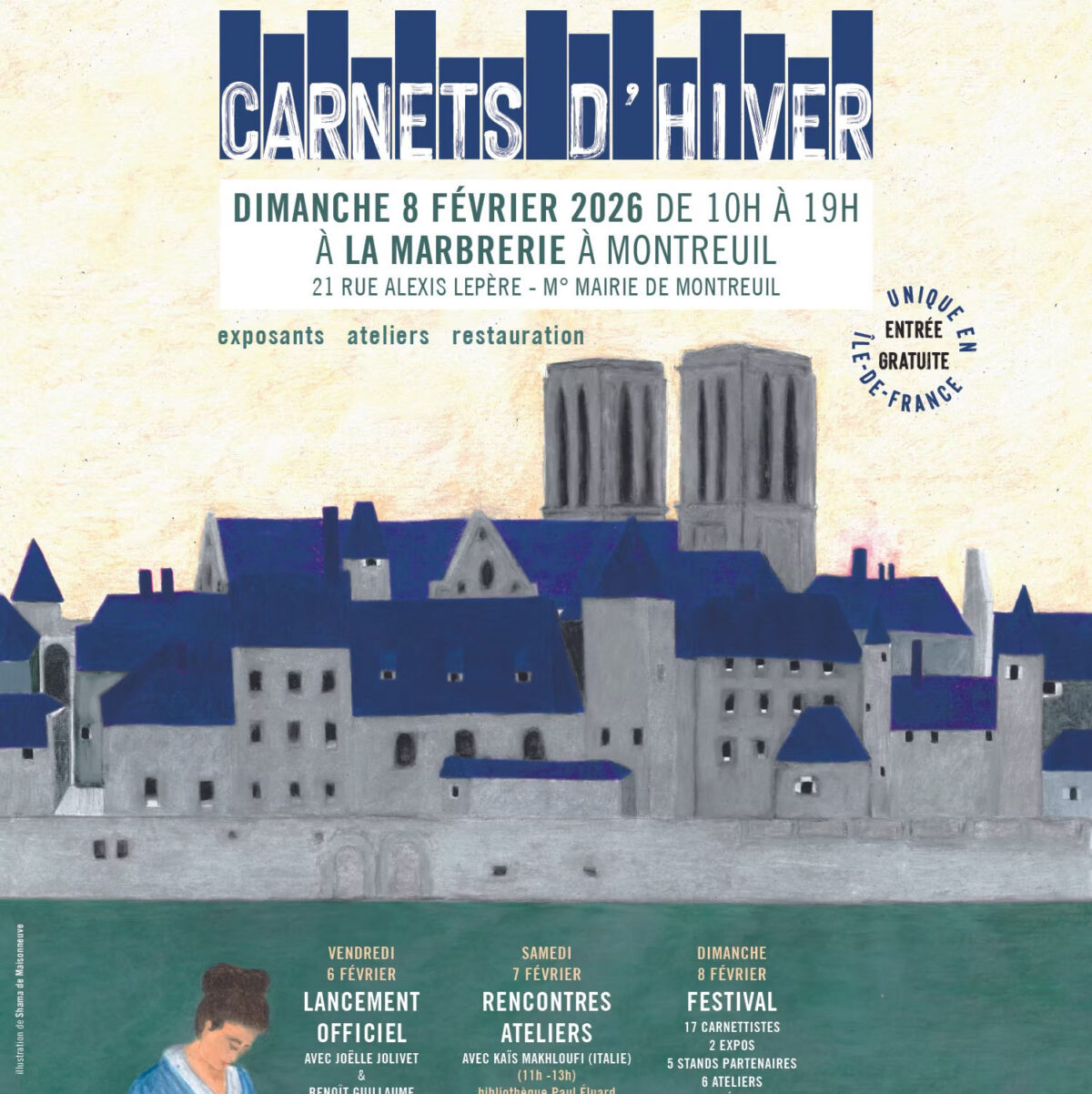 Les « Carnets d&rsquo;hiver » à Montreuil