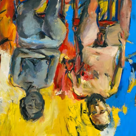 I quadri capovolti di Georg Baselitz.